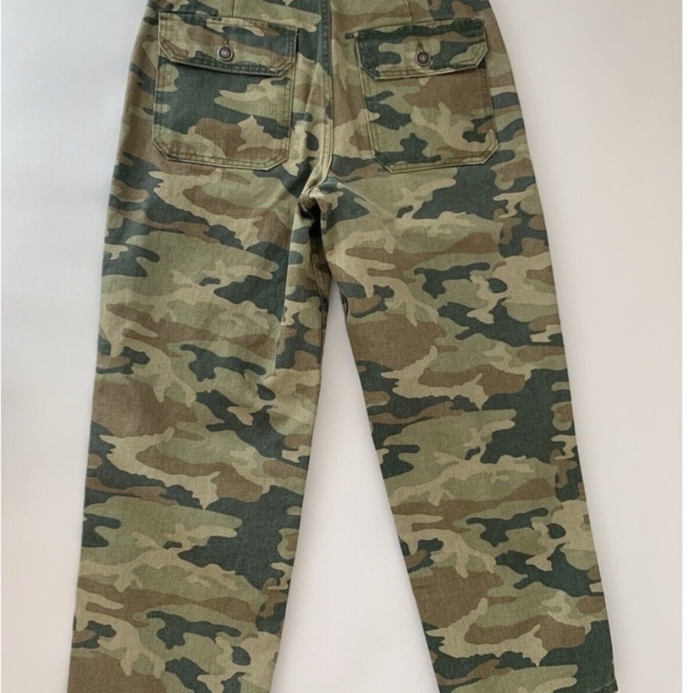 Free People Camouflage Cropped Pants - Picture 4 of 7